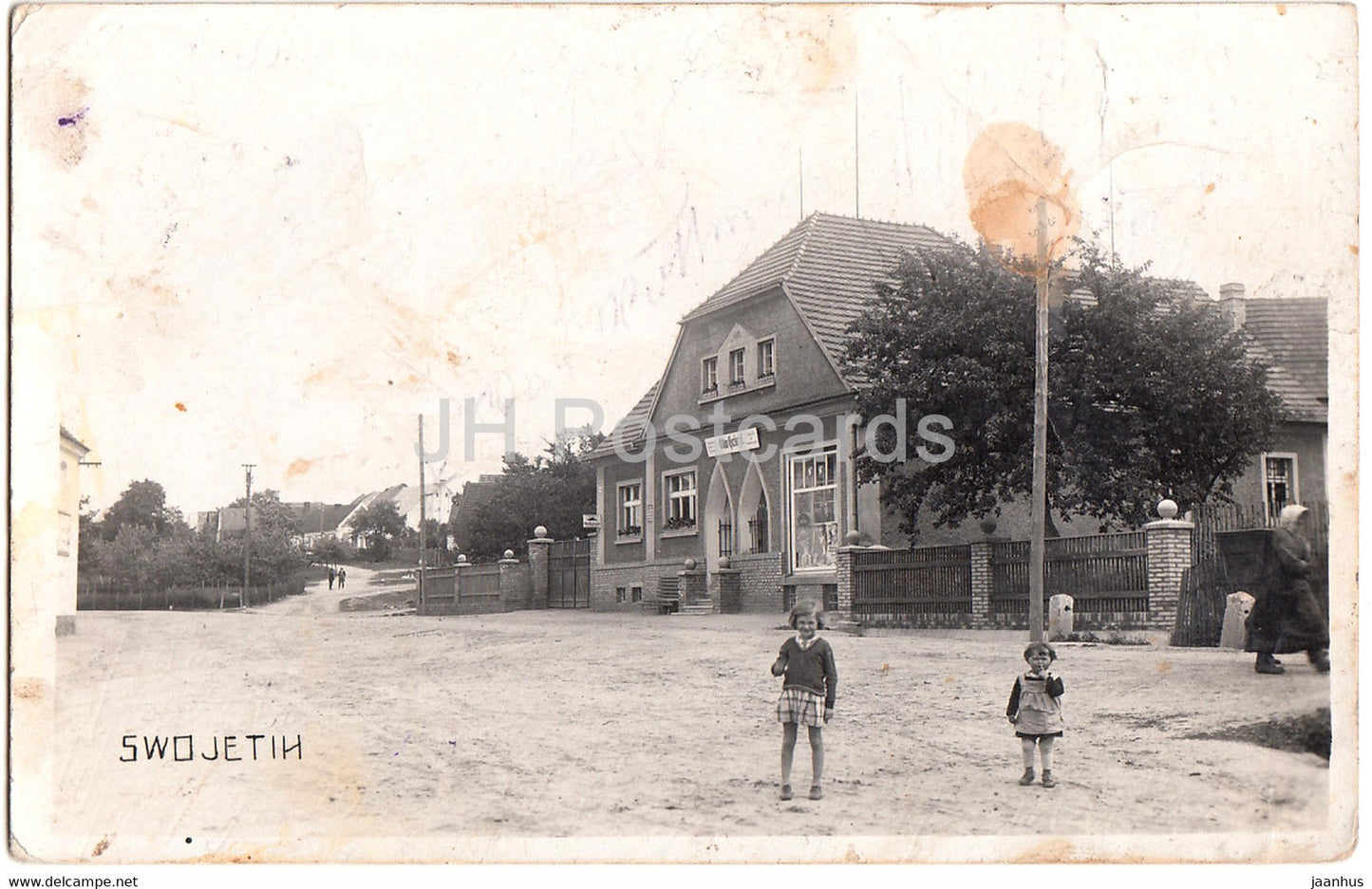 Swojetin - Svojetin - old postcard - Czech Republic - used - JH Postcards