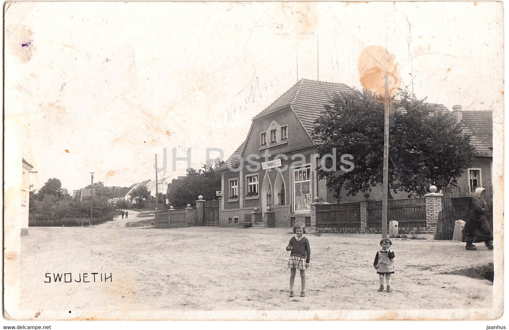 Swojetin - Svojetin - old postcard - Czech Republic - used - JH Postcards
