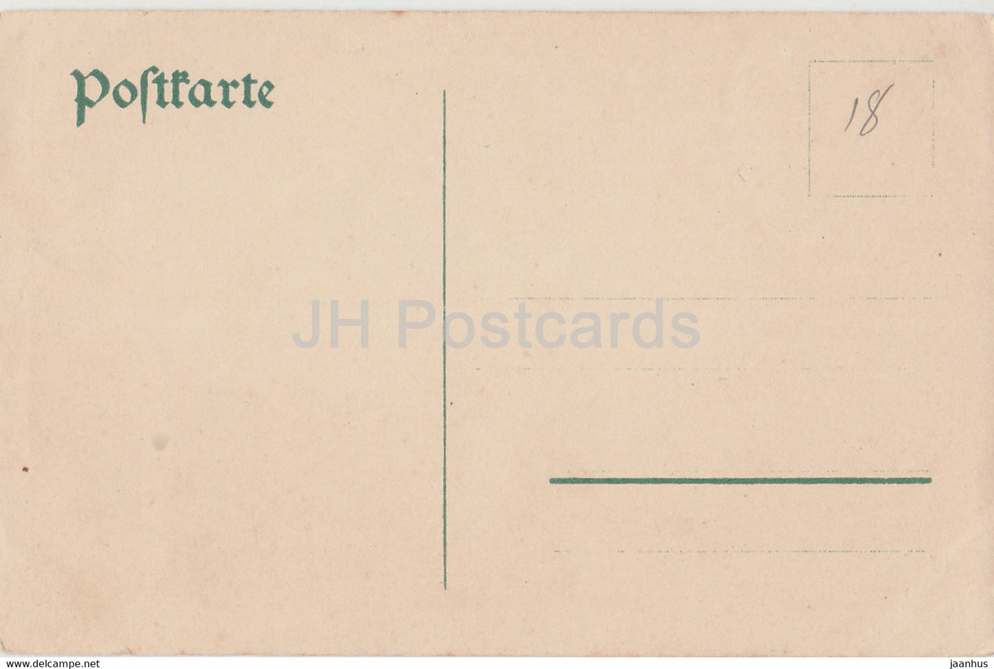 Mac Mahon Baum - L'arbre de Mac Mahon - illustration - old postcard - France - used