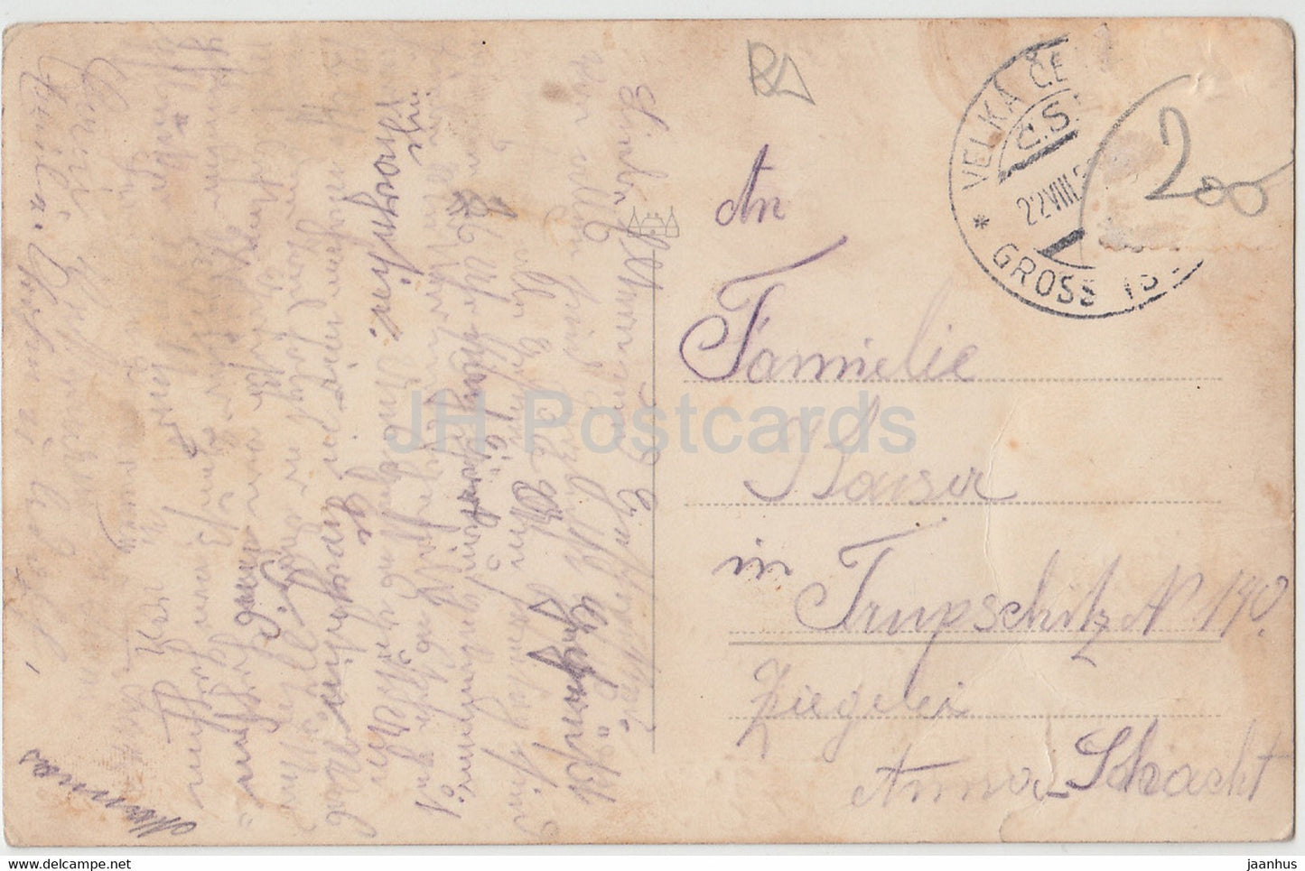 Swojetin - Svojetin - old postcard - Czech Republic - used