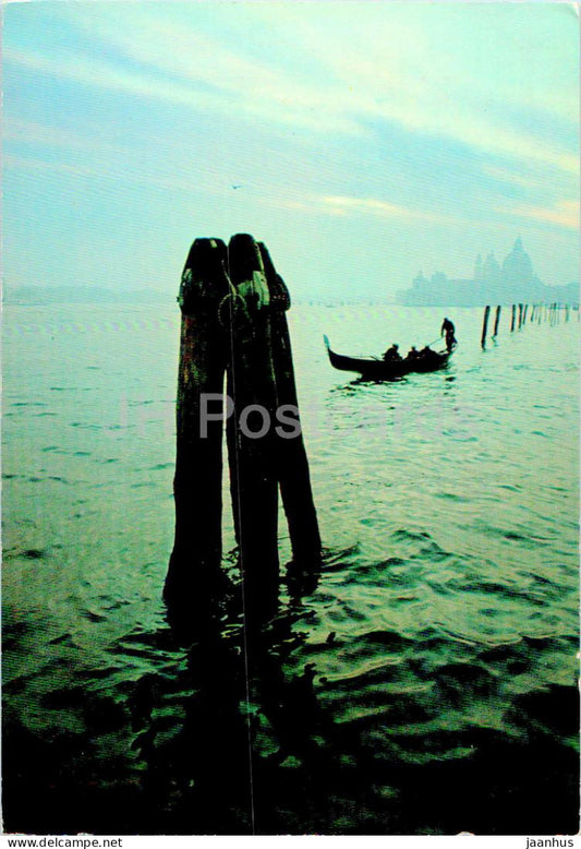 Venezia - Venice - Bacino S Marco d'inverno - S Marco Basin - The Winter - 1972 - Italy - used - JH Postcards