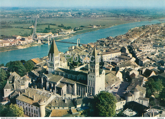 Tournus - Vue Generale aerienne - France - unused - JH Postcards