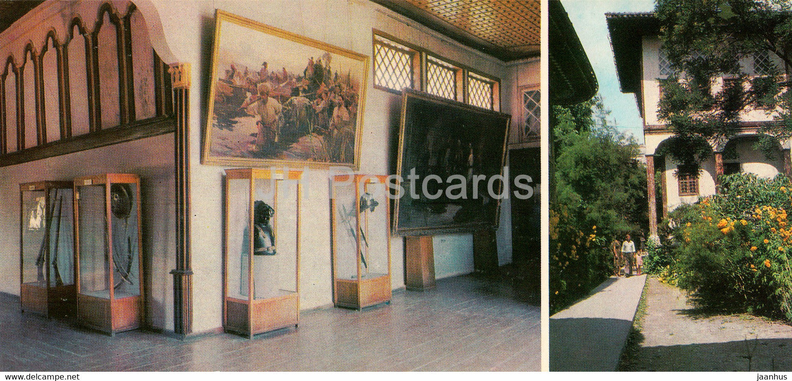 Bakhchisaray Palace Museum - Interior of Bohdan Khmelnytsky room - Coffee room - Crimea - 1981 - Ukraine USSR - unused - JH Postcards