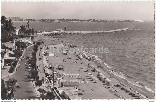 Cannes - La Plage du Midi - 645 - beach - France - unused - JH Postcards