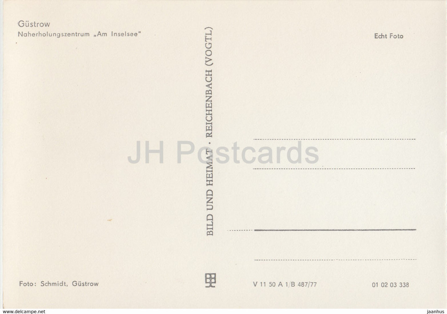 Gustrow - Naherholungszentrum Am Inselsee - Local recreation center - Germany - unused