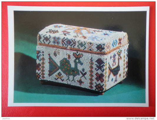 Cascet in a beaded Cover , XVIII century - Russia - 1970 - Russia USSR - unused - JH Postcards