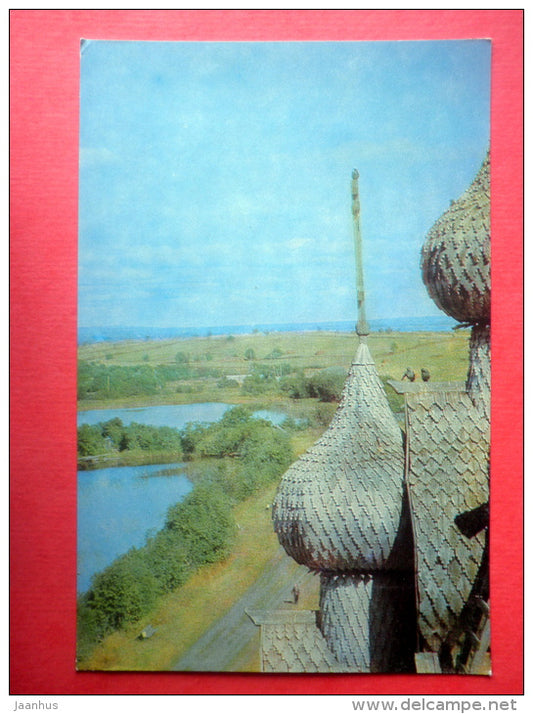 General view of the Kizhi island - Kareliya - Karelia - 1975 - Russia USSR - unused - JH Postcards