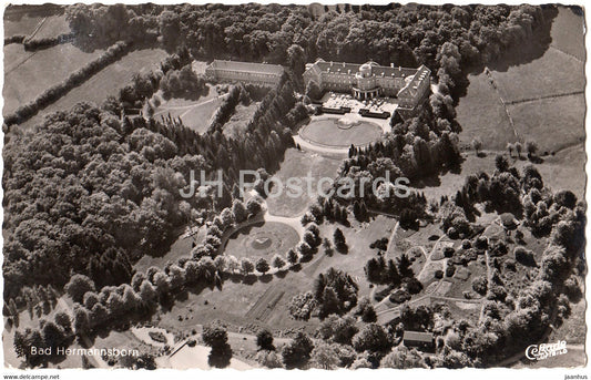 Bad Hermannsborn - old postcard - 1957 - Germany - used - JH Postcards