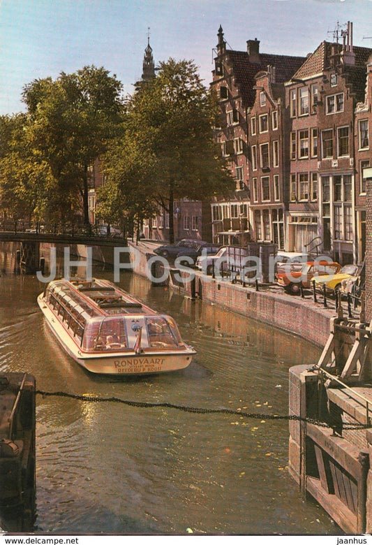 Amsterdam - The Little Lock - boat - 1969 - Netherlands - used - JH Postcards