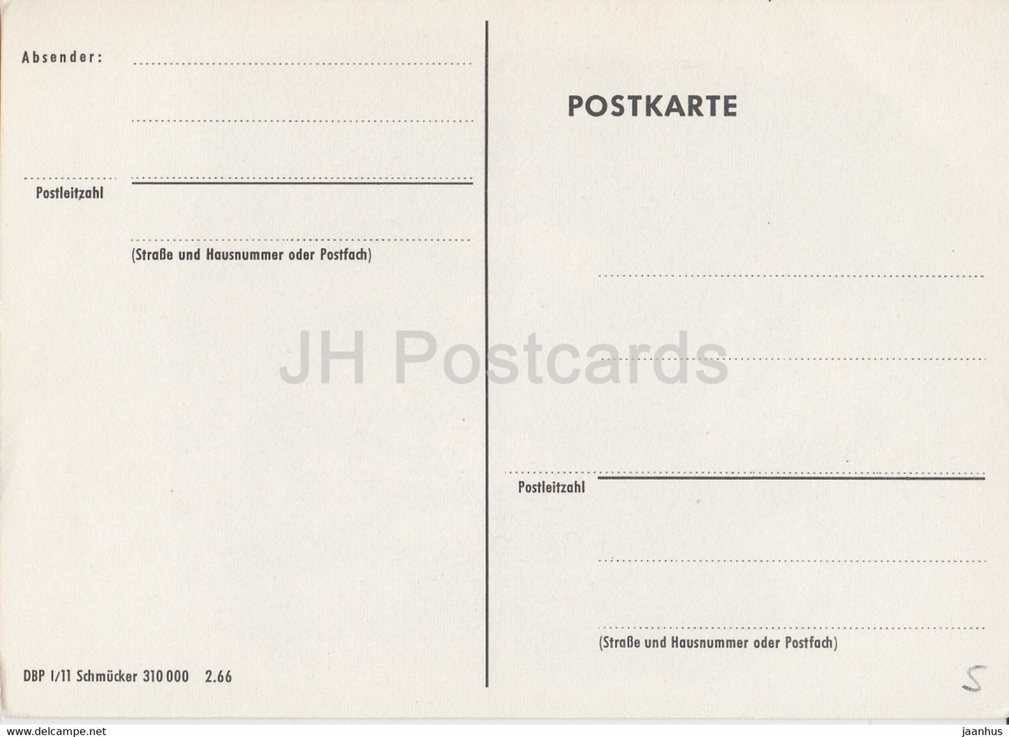 Postillione der Koniglich Bayerischen Post - Postmen - Mail Service - Germany - unused