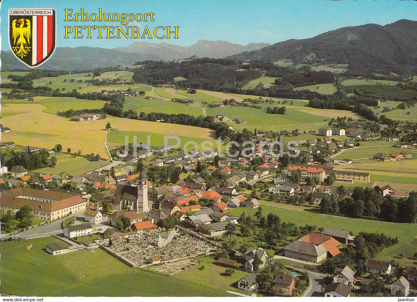 Erholungsort Pettenbach 516 m - Almtal - 1984 - Austria - used - JH Postcards