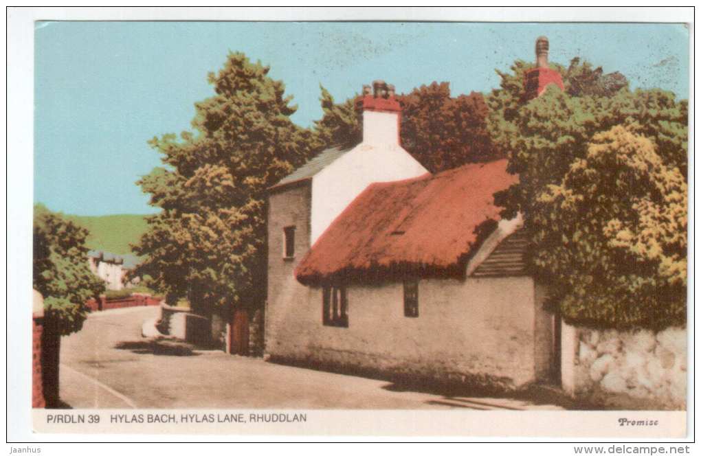 Hylas Bach - Hylas Lane - Rhuddlan - Wales - UK - P/RDLN 39 - unused - JH Postcards