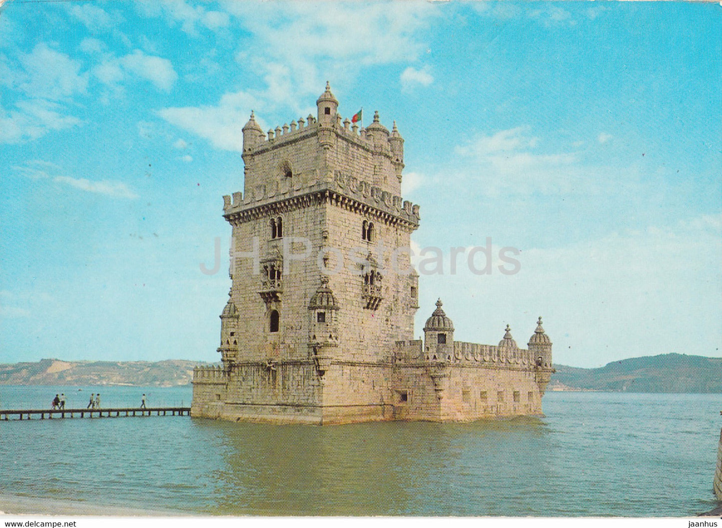 Lisbon - Lisboa - Torre de Belem - Tower of Belem - 312 - 1977 - Portugal - used - JH Postcards