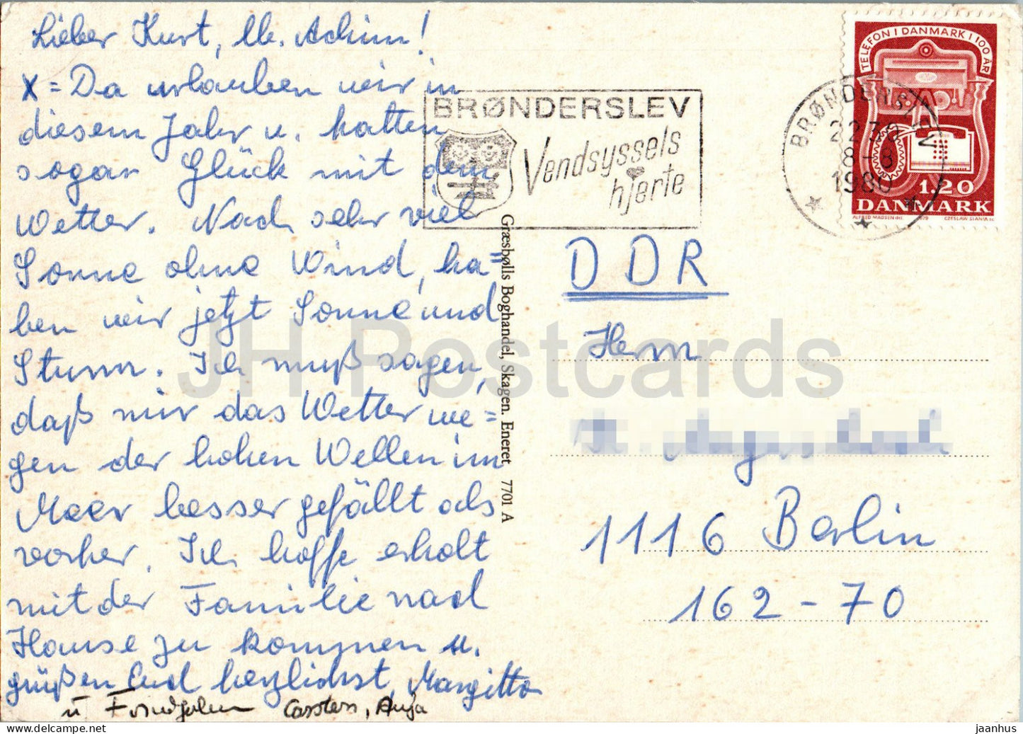 Denmark - Skagen - mutiview - 7701 - 1980 - Denmark - used