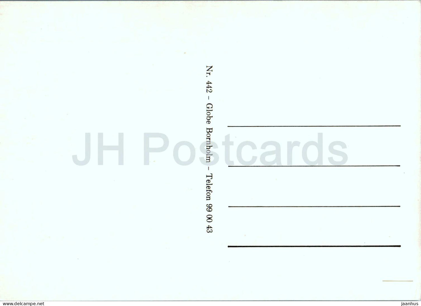 Nexo Kirke - church - 442 - Denmark - unused