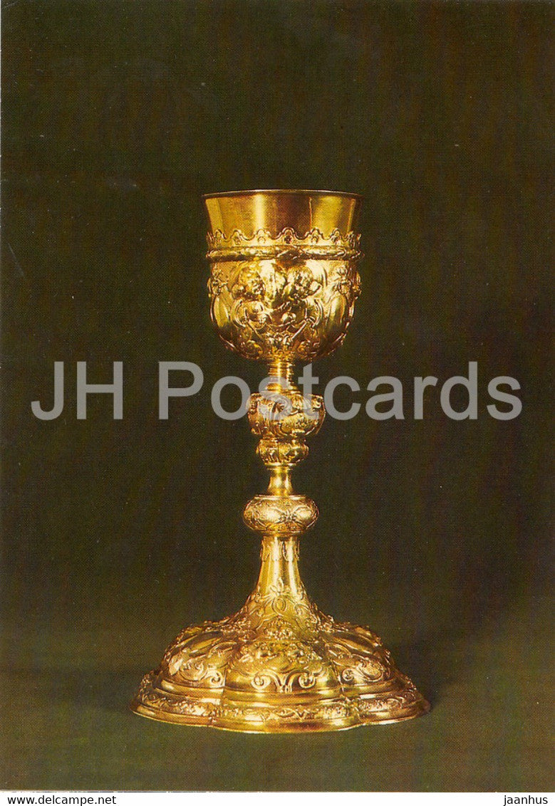 Leisentritkelch - chalice - Domschatzkammer St Petri in Bautzen - 1987 - DDR Germany - unused - JH Postcards