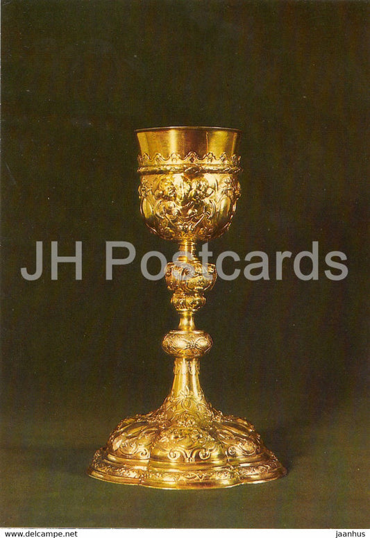 Leisentritkelch - chalice - Domschatzkammer St Petri in Bautzen - 1987 - DDR Germany - unused - JH Postcards