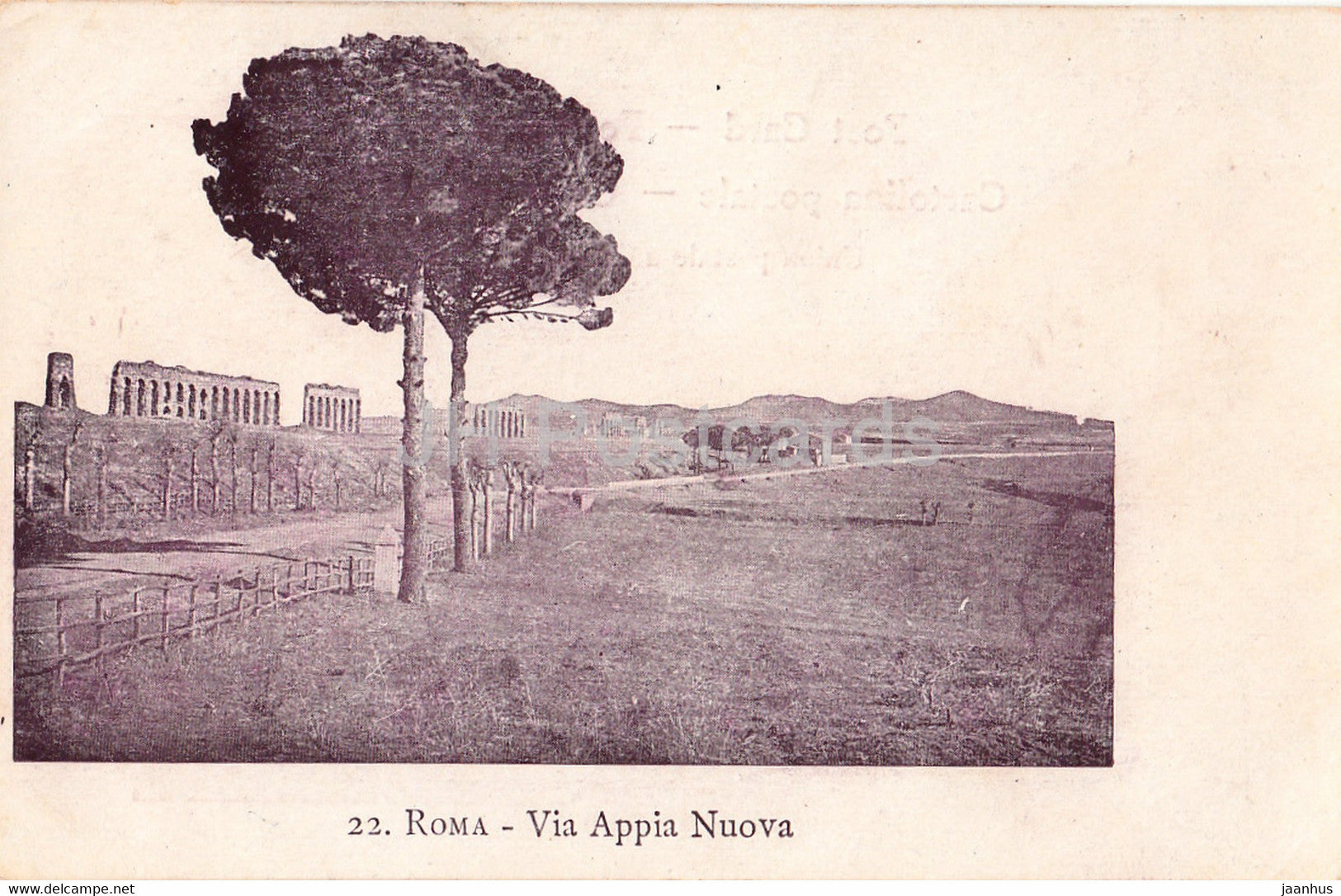 Roma - Rome - Via Appia Nuova - 22 - old postcard - Italy - unused - JH Postcards