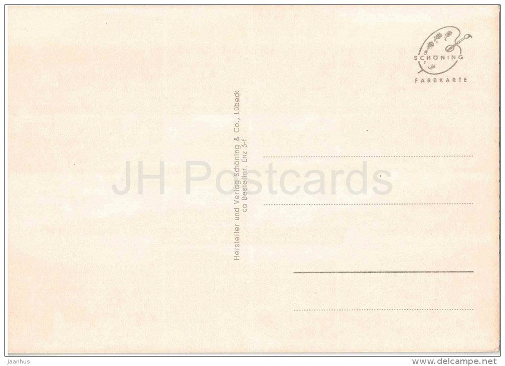 Grus aus dem Enztal - Pforzheim - Neuenburg - Höfen - Calmbach - Wildbad - Nonnemiss - Germany - nicht gelaufen - JH Postcards