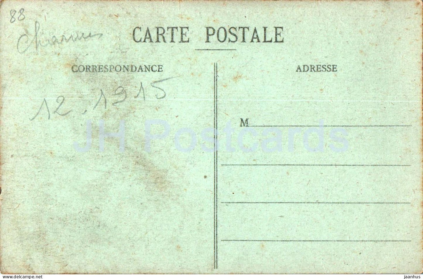 Charmes sur Moselle - Le Grand Pont sur la Moselle - pont - 16 - carte postale ancienne - 1915 - France - utilisé 