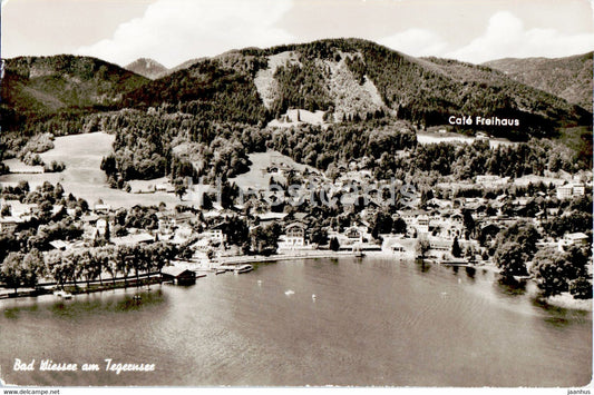Bad Wiessee am Tegensee - Cafe Freihaus - 1969 - Germany - used - JH Postcards