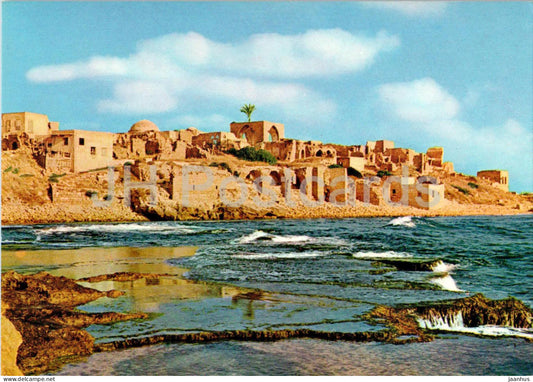 Achsib - Arziv - ruins of abandoned Arab village - 7439 - Israel - unused - JH Postcards