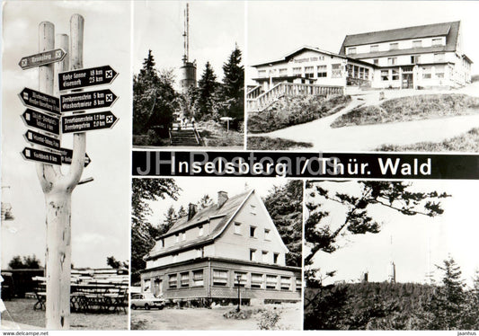 Inselsberg - Haus am Reitstein - Ferienheim der Handwerksammer Suhl - Thur Wald - Germany DDR - used - JH Postcards