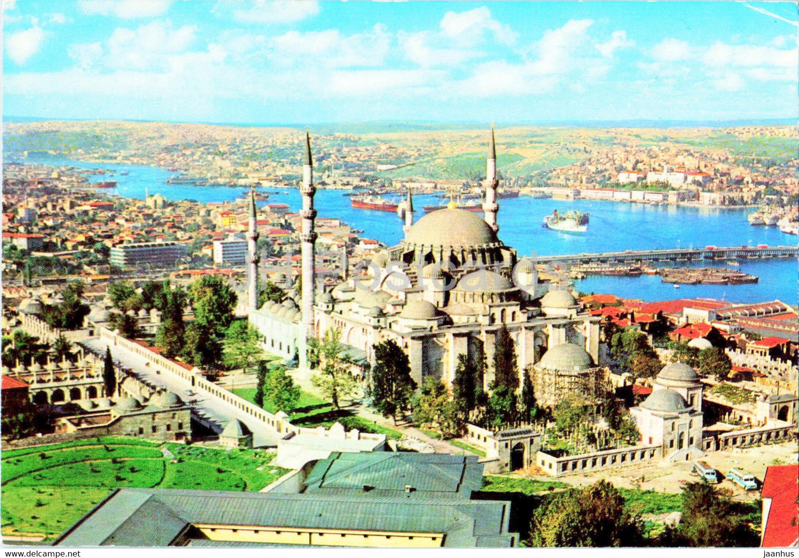 Istanbul - The Mosque of Soliman the Magnificent and the Golden Horn - 49 - Keskin - Turkey - unused - JH Postcards