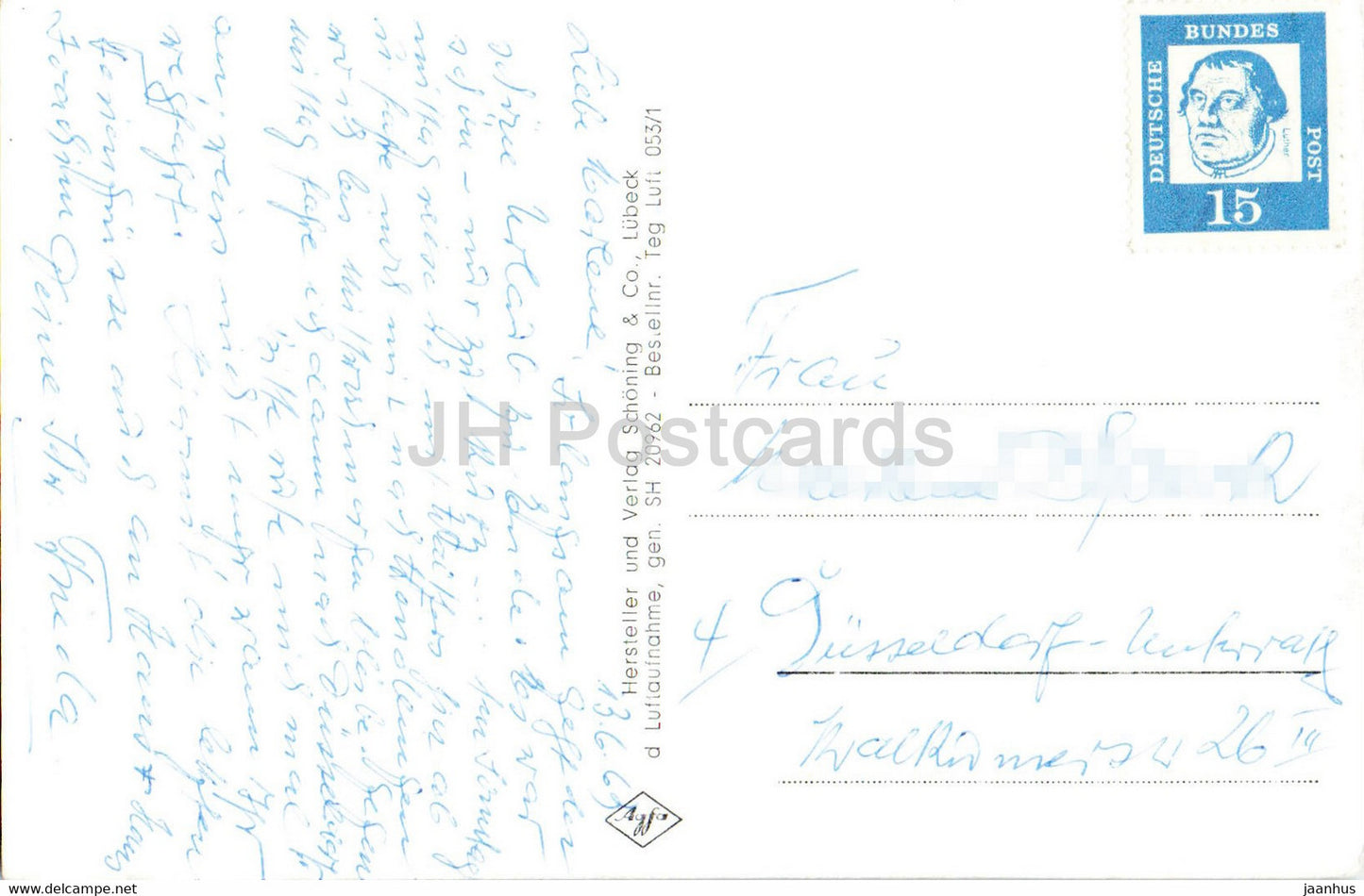 Bad Wiessee am Tegensee - Cafe Freihaus - 1969 - Germany - used