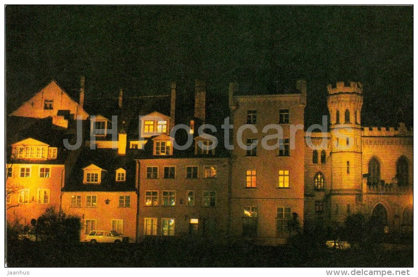 View of Old Riga - 2 - Old Town - Riga - 1974 - Latvia USSR - unused - JH Postcards