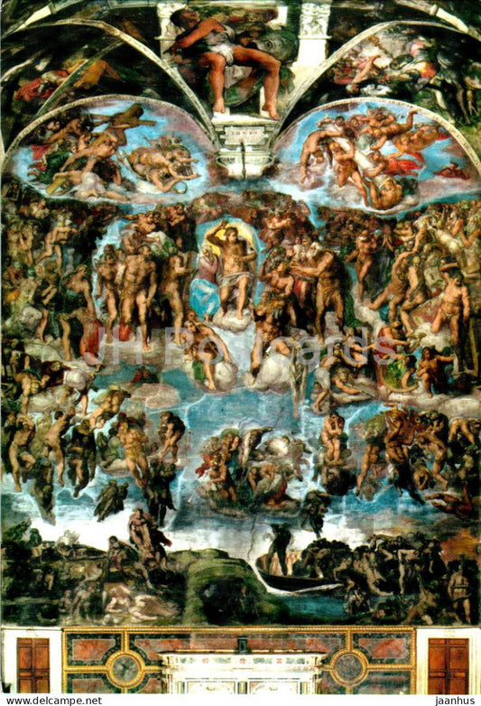 Vatican - Vaticano - Cappella Sistina - Michelangelo - Il Giudizio Universale - The Last Judgement - Vatican - unused - JH Postcards
