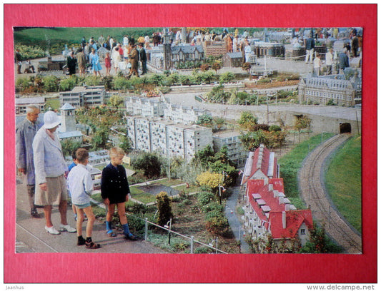 Madurodam miniature park - Hague - Haag - 1976 - Netherlands - unused - JH Postcards