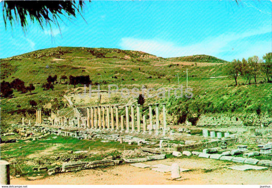 Asklepion - Pergamum - ancient world - 1978 - Turkey - used - JH Postcards