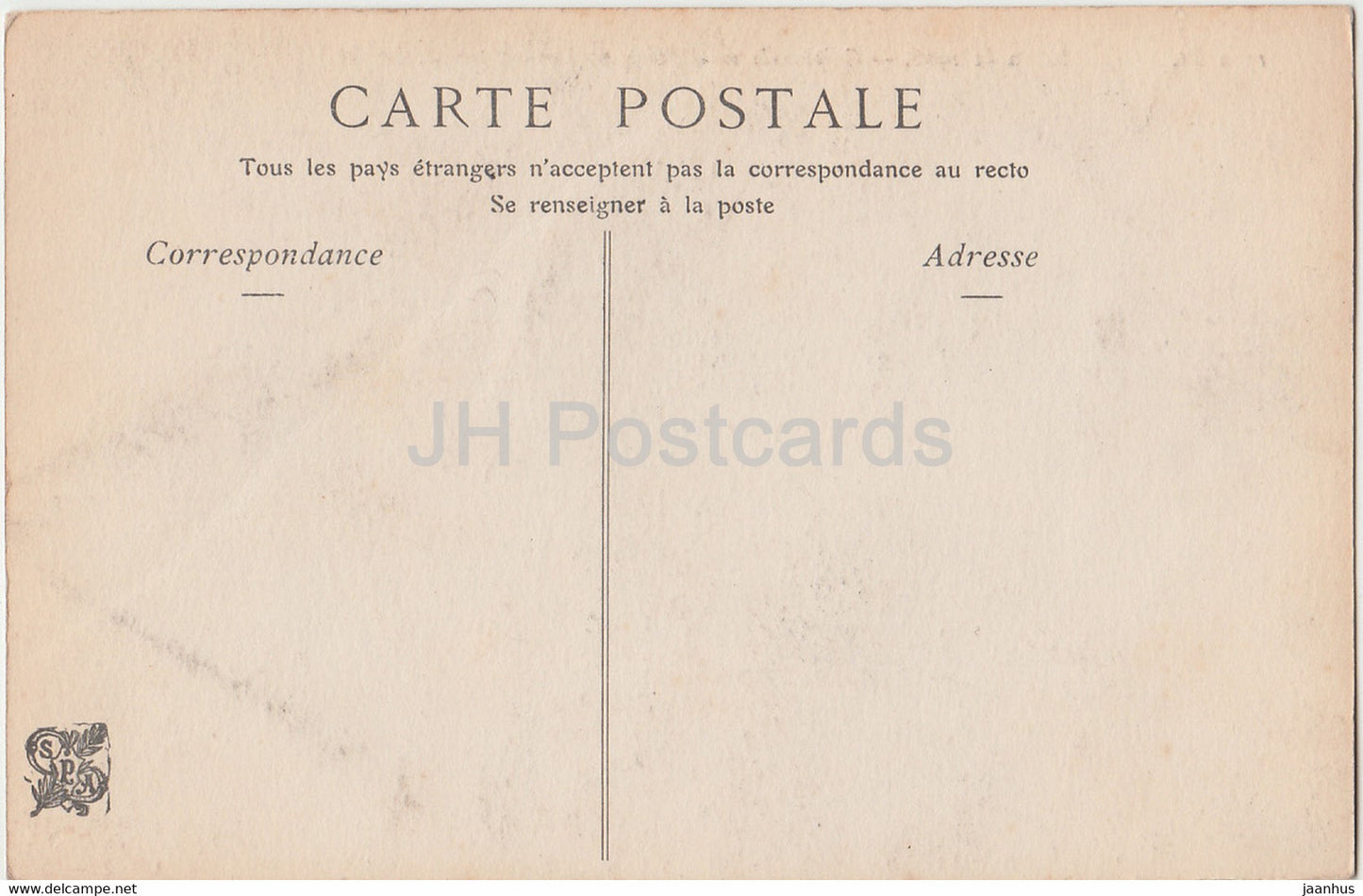 painting by A. Rigolot - Crepuscule sur l'Etang de Cernay - Salon de 1906 - French art - old postcard - France - unused