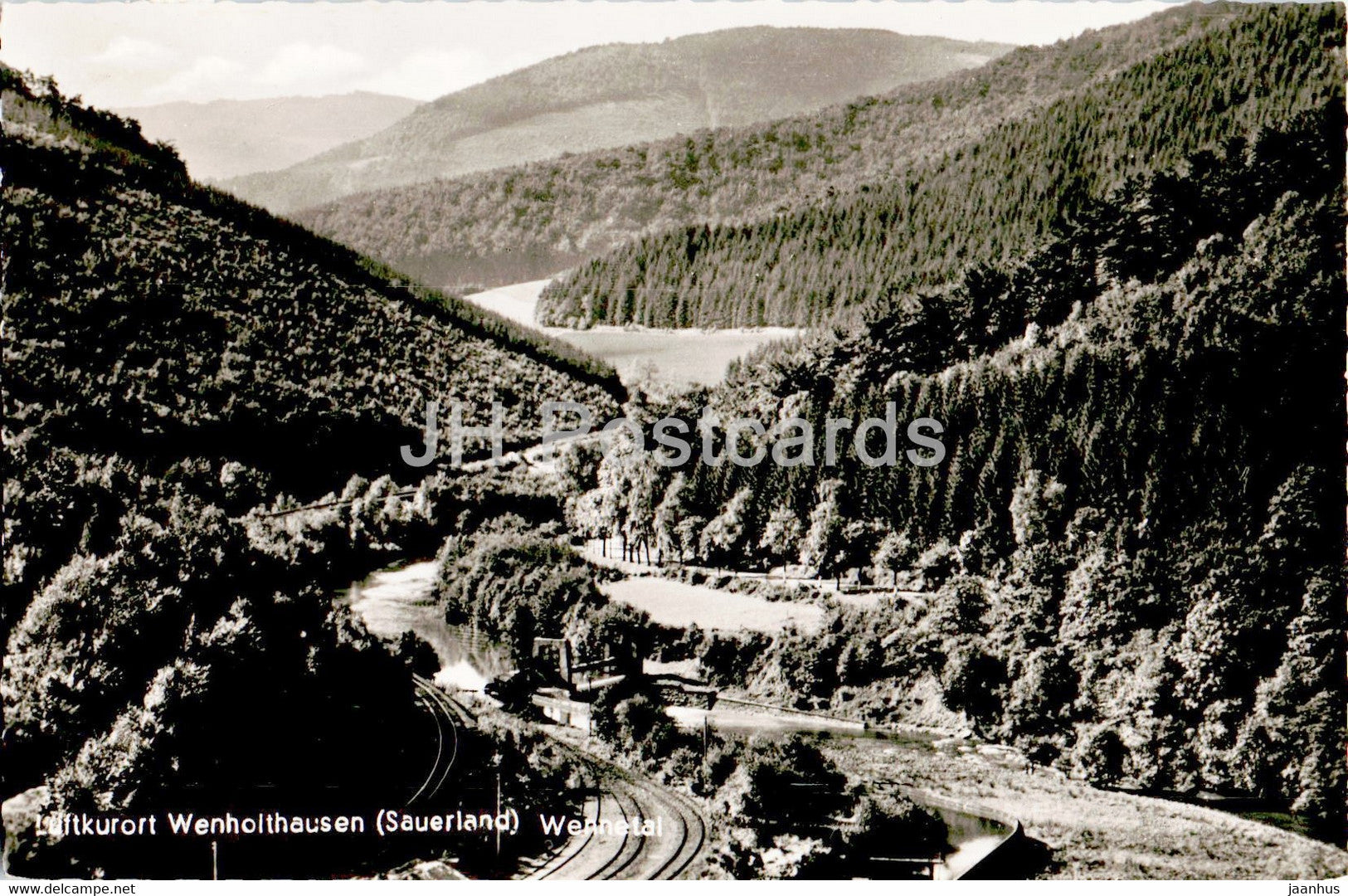 Luftkurort Wenholthausen - Wennetal - old postcard - 1958 - Germany - used - JH Postcards