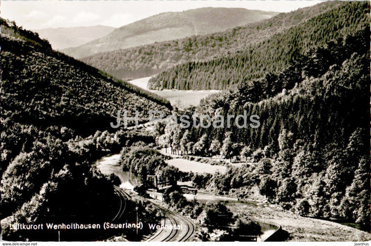 Luftkurort Wenholthausen - Wennetal - old postcard - 1958 - Germany - used - JH Postcards