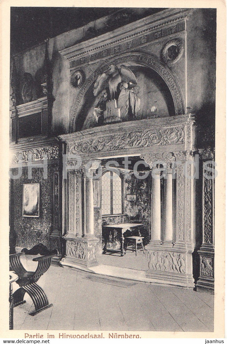 Nurnberg - Partie im Hirsvogelsaal - old postcard - Germany - unused - JH Postcards