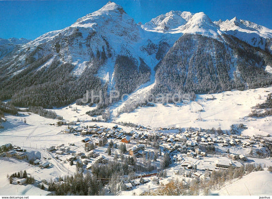 Bergun - Bravuogn 1376 m - mit Piz Ela - Switzerland - 1997 - used - JH Postcards