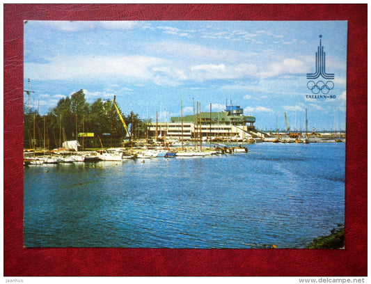Tallinn olympic Yachting Centre - Olympic games  1980 - Tallinn - 1980 - Estonia USSR - unused - JH Postcards