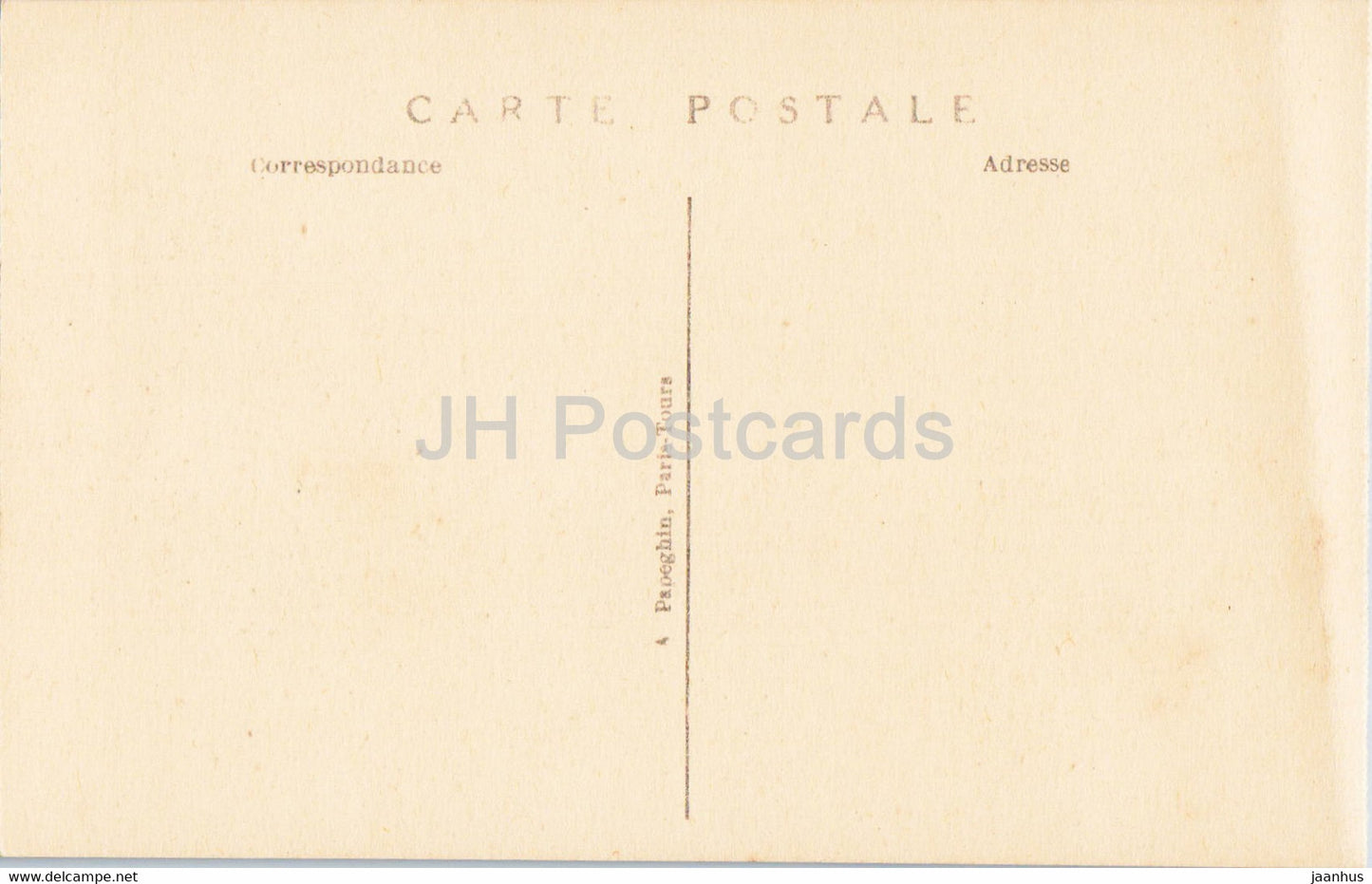 Versailles - Le Château et la Statue équestre de Louis XIV - château - monument - 125 - carte postale ancienne - France - inutilisée