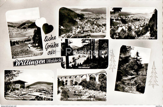 Herzliche Grusse aus Willingen - 1968 - Germany - used - JH Postcards