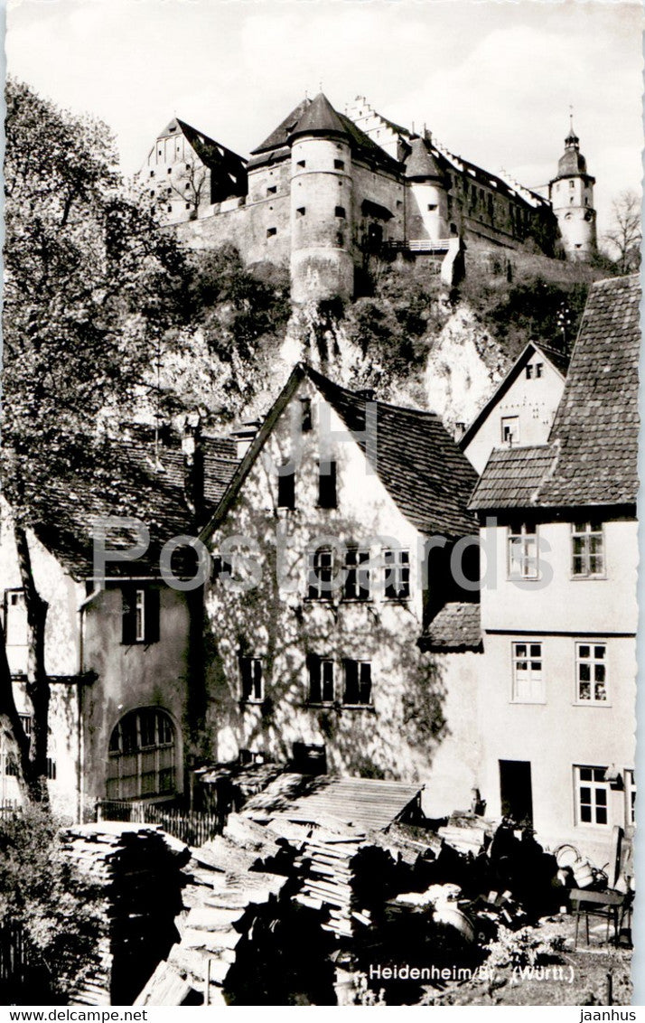 Heidenheim a Brz - old postcard - Germany - unused - JH Postcards