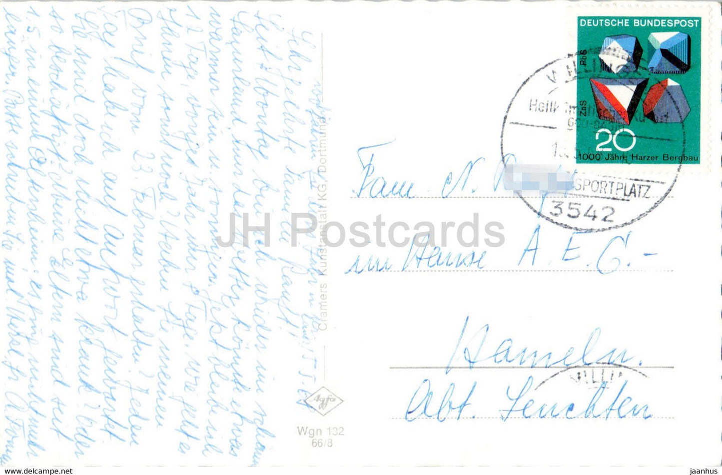 Herzliche Grusse aus Willingen - 1968 - Germany - used