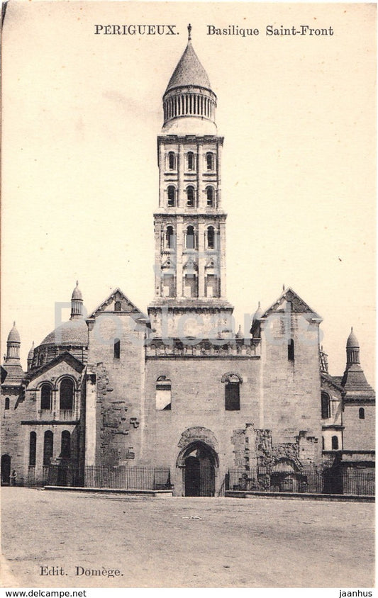 Perigueux - Basilique Saint Front - cathedral - old postcard - France - unused - JH Postcards