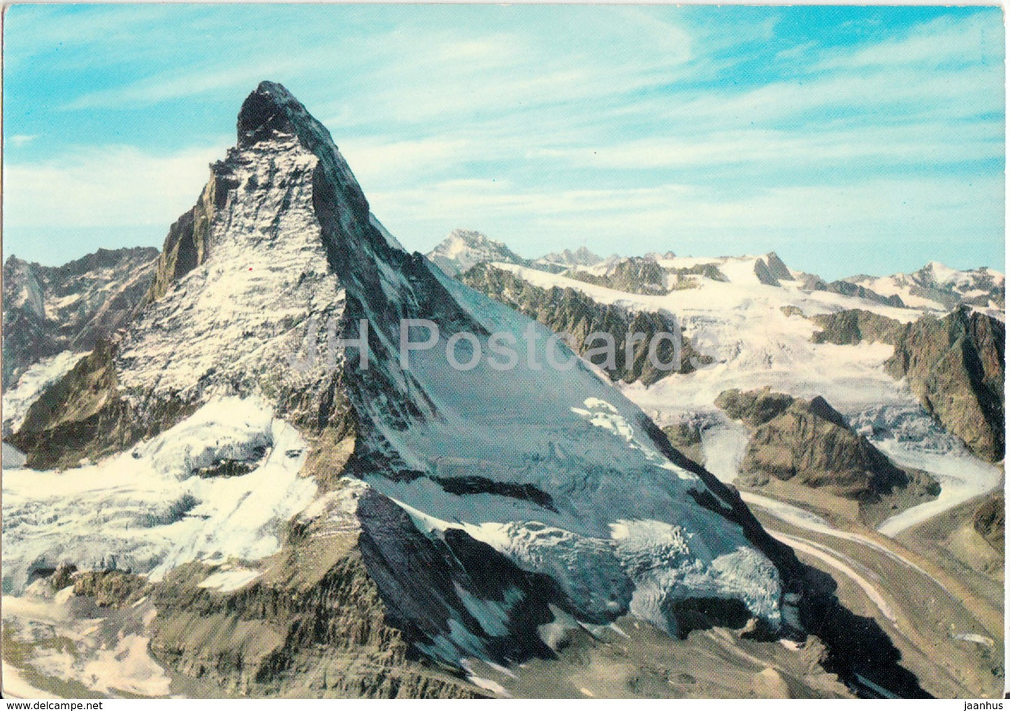 Matterhorn 4476 m - Cervin 4476 m - Switzerland - unused - JH Postcards