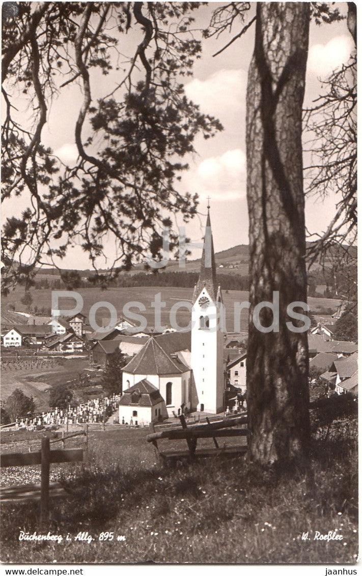 Buchenberg i Allg 895 m - 1960s - Germany - used - JH Postcards