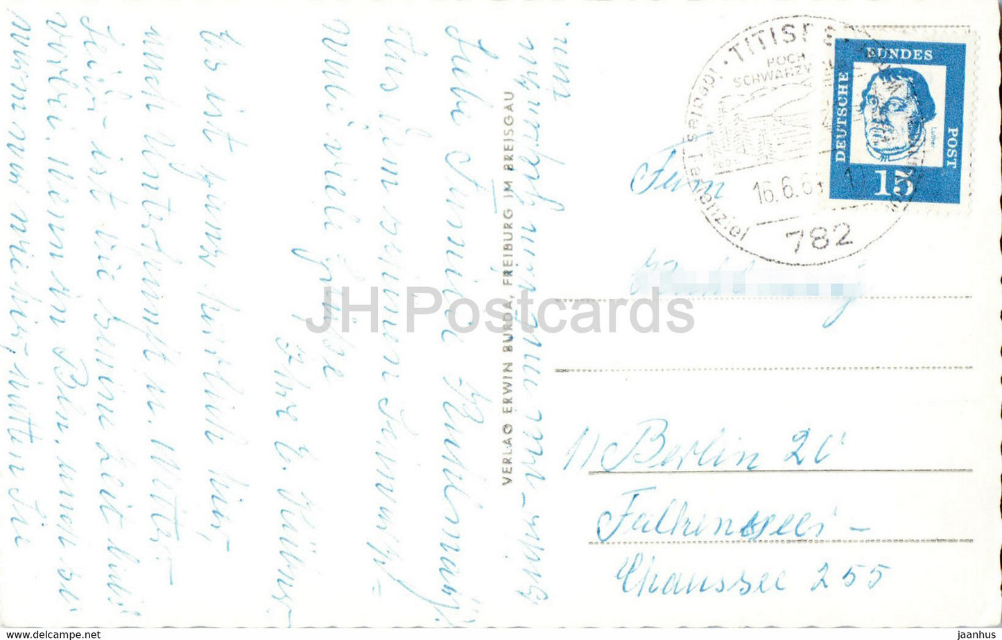 Titisee - Schwarzwald 850 m - 1961 - Germany - used