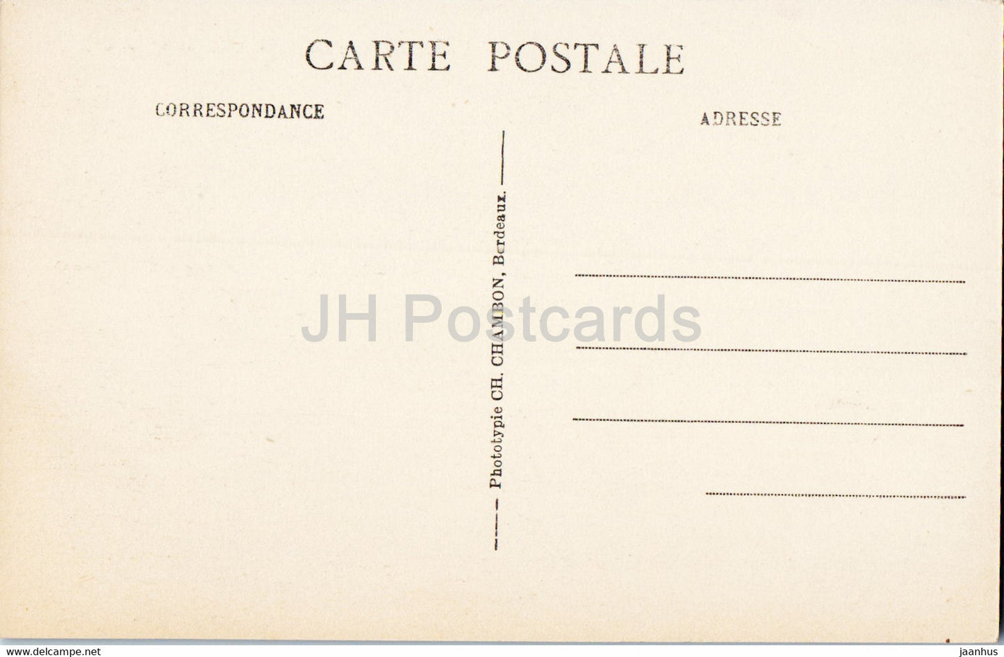 Bordeaux - Cours du XXX Juillet - 48 - old postcard - France - unused