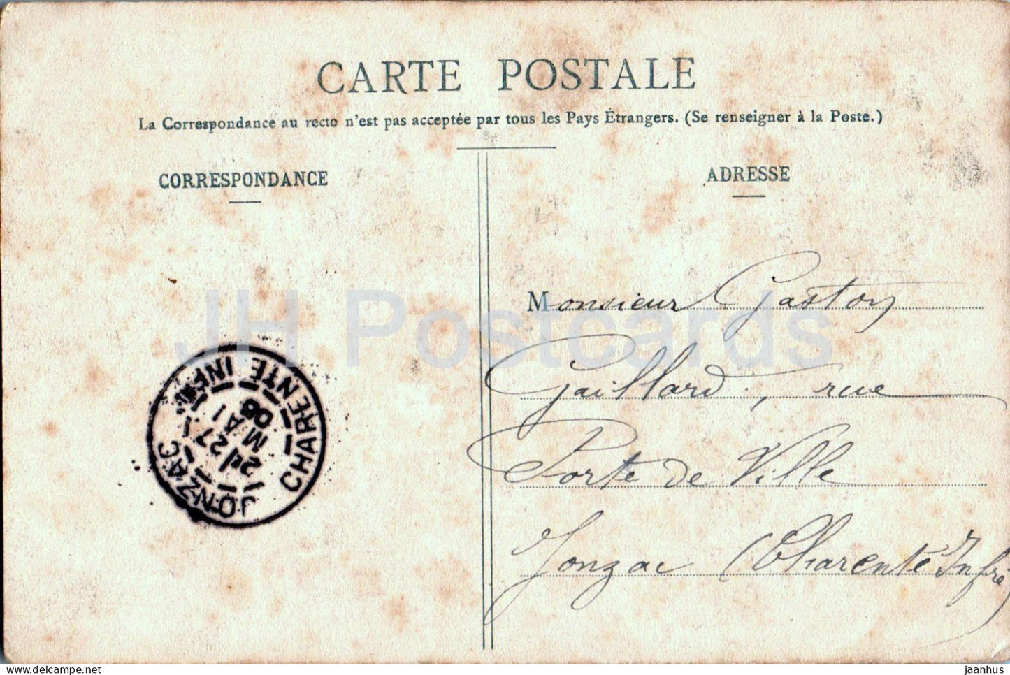 Chemille - Avenue de la Gare - 179 - old postcard - France - used