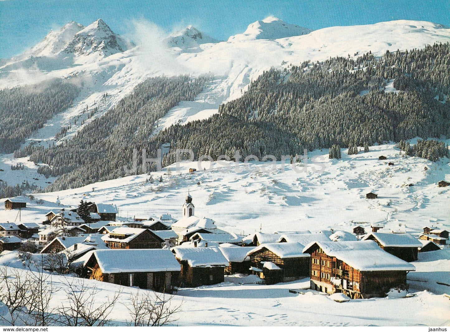 Brigels - 2732 - Switzerland - unused - JH Postcards